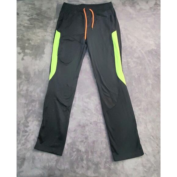 RLX Ralph Lauren Sz L Pants Mens Black Stretch Jogger Belted Tapered Golf C1-46 - Picture 1 of 9